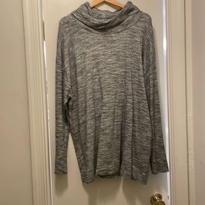 Cowl neck shirt